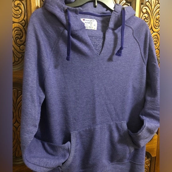 Champion Purple hooded Sweatshirt - Picture 14 of 15